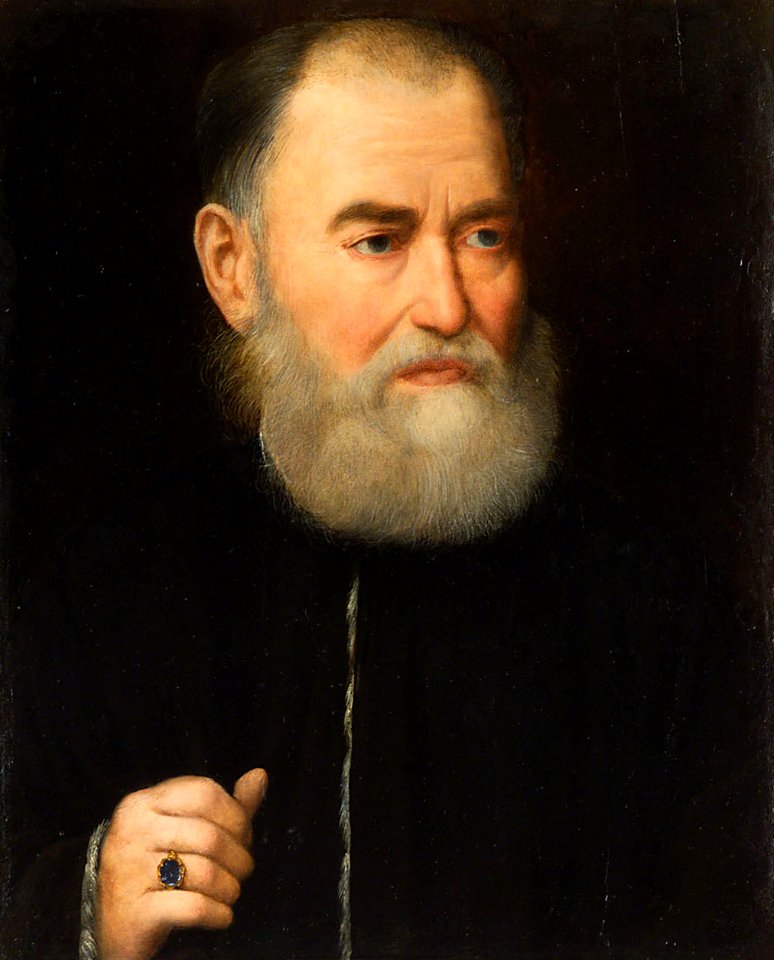 Dirck Barendsz - Bildnis eines älteren Mannes - GG 1040 - Kunsthistorisches Museum