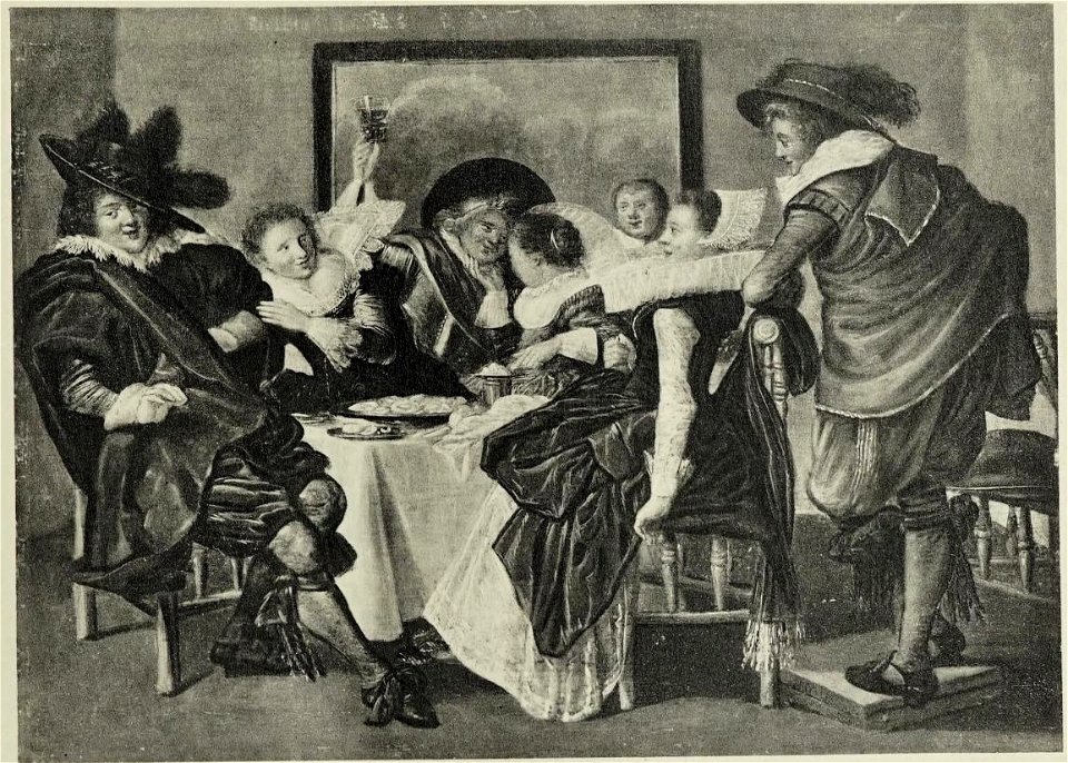 Dirk Hals - Merry Company, Goldschmidt-Rothschild collection diesammlungerich00herm 0217
