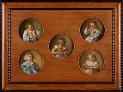 Dirck Hals - De vijf zintuigen - 4682 - Rijksmuseum Twenthe