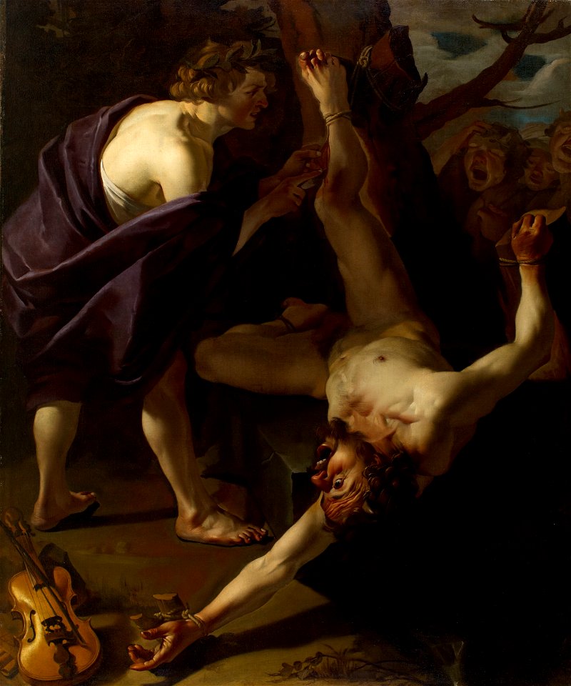 Dirck van Baburen - Apollo Flaying Marsyas - BF.2015.1 - Museum of Fine Arts