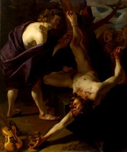 Dirck van Baburen - Apollo Flaying Marsyas - BF.2015.1 - Museum of Fine Arts