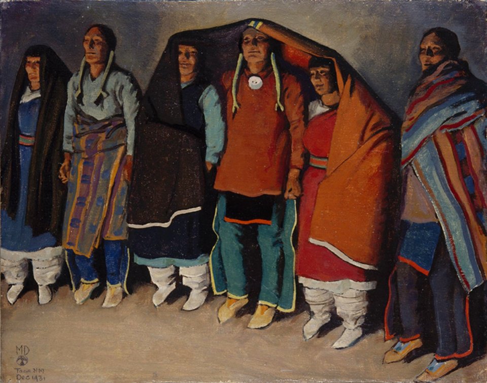 Round Dance by Maynard Dixon, 1931