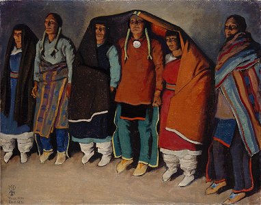 Round Dance by Maynard Dixon, 1931