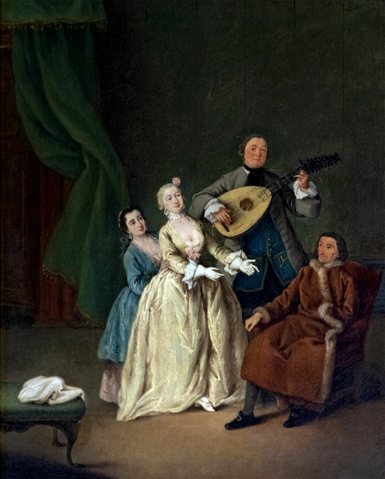 Ca' Rezzonico - Il concertino in famiglia - Pietro Longhi