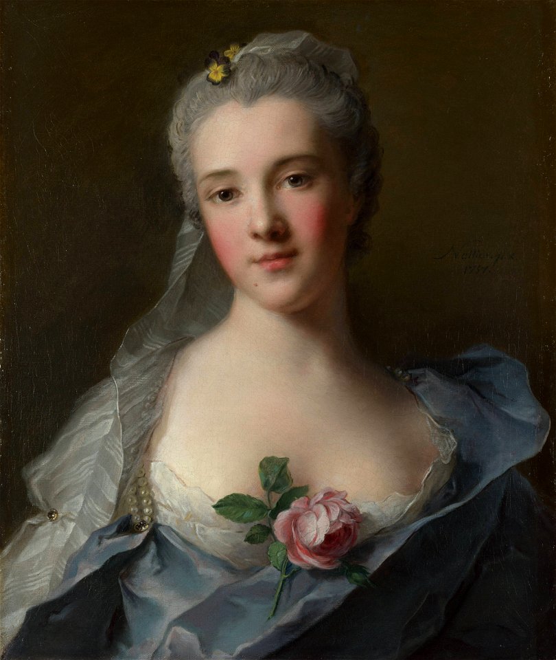 Manon Balletti (1757) by Jean-Marc Nattier