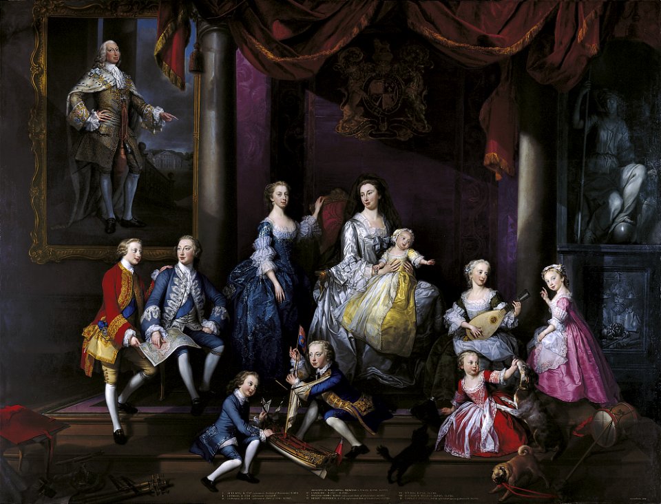 The Family of Frederick, Prince of Wales