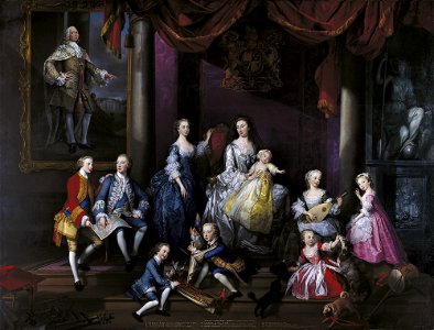 The Family of Frederick, Prince of Wales