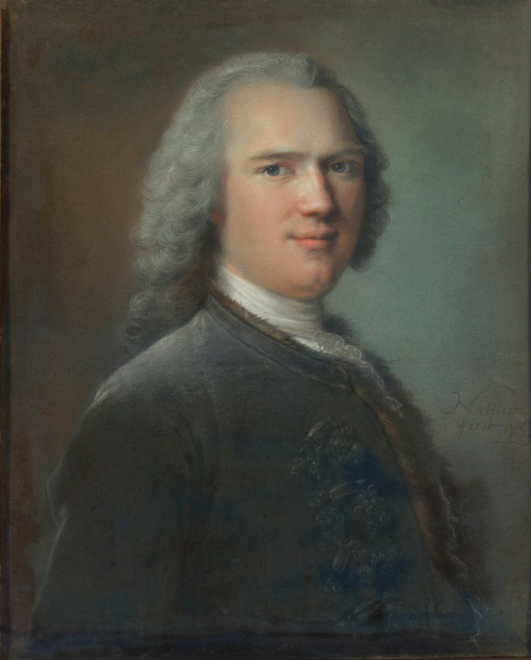 Jean-Marc Nattier - Portrait d'un Messieurs