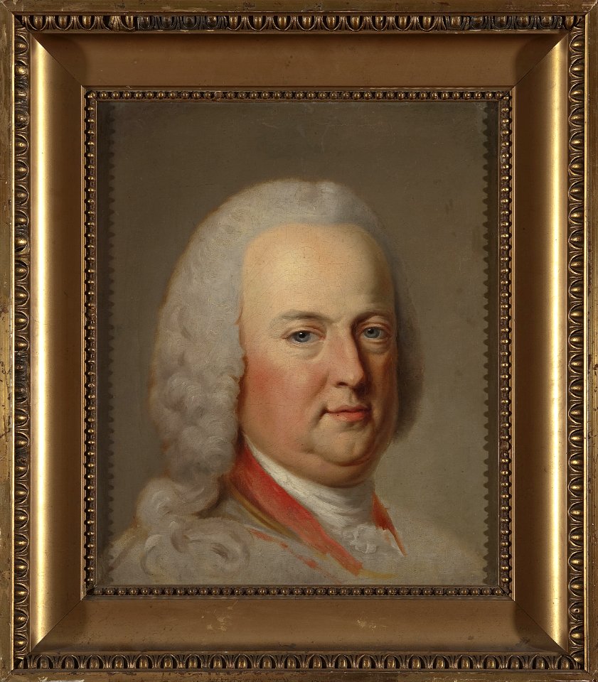 Marcello Bacciarelli - Portrait of Henryk Brühl (1700–1763), sketch - MP 1097 - National Museum in Warsaw