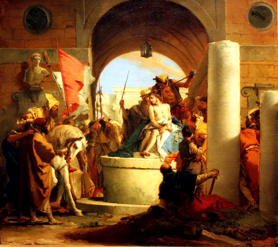 1753 Tiepolo Dornenkrönung Christi anagoria