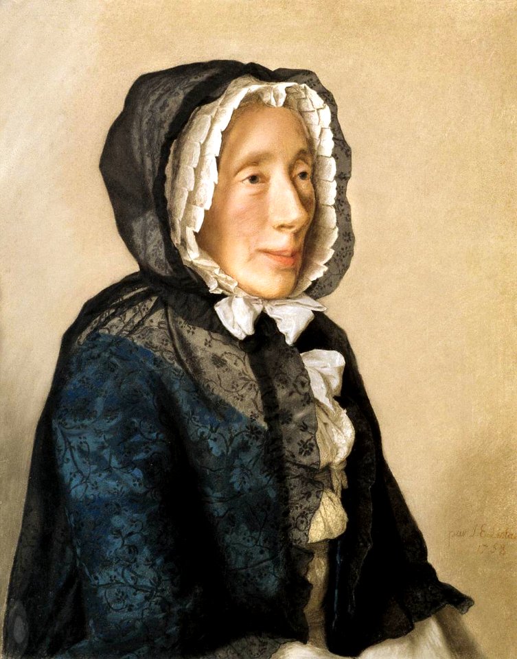 Jean-Étienne Liotard - Madame Jean Tronchin - WGA13066
