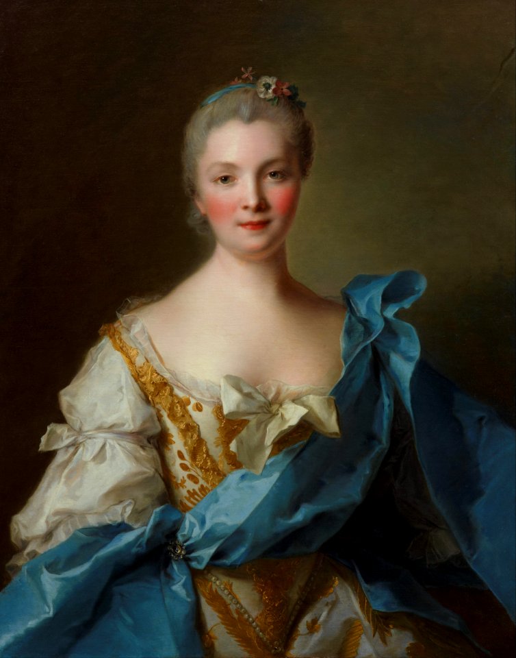 Jean-Marc Nattier - Madame de La Porte - Google Art Project