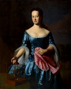 Ann Fairchild Bowler by John Singleton Copley. Free illustration for personal and commercial use.