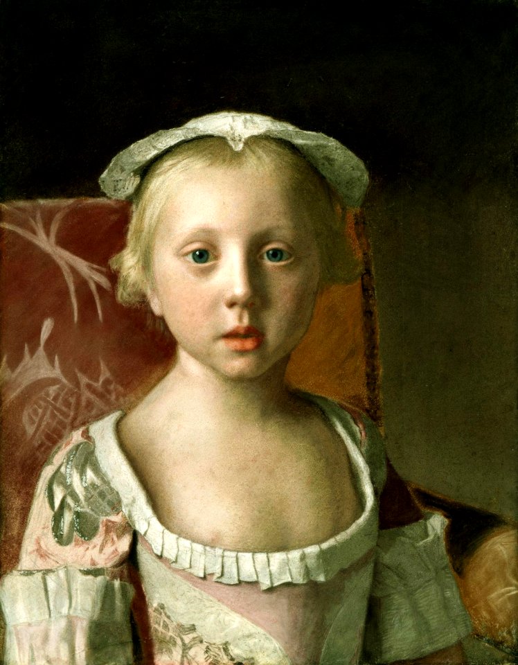 Louisa Anne 1754 by Liotard