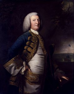 George Anson, 1st Baron Anson by Sir Joshua Reynolds. Free illustration for personal and commercial use.