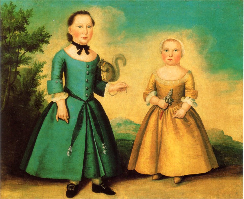 Badger attributed Two Children