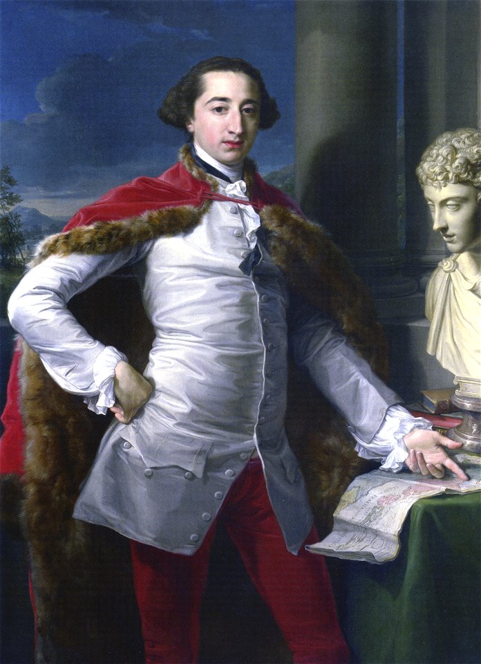 Pompeo Batoni - Portrait of Richard Milles - 1758