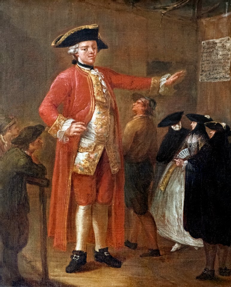 Ca' Rezzonico - Il gigante Magrat 1760 - Pietro Longhi