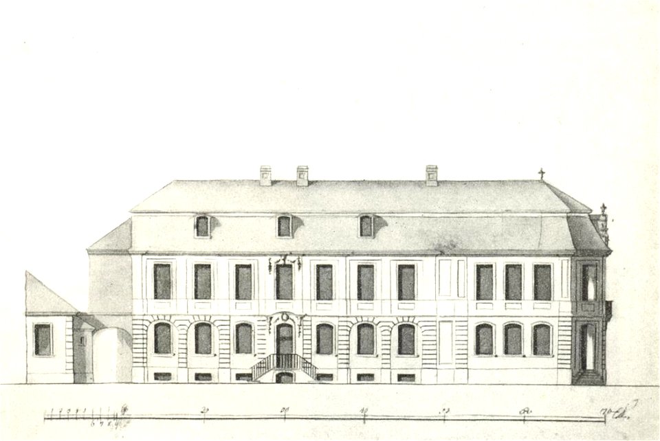Szreger Northern wing of the Lelewel Palace