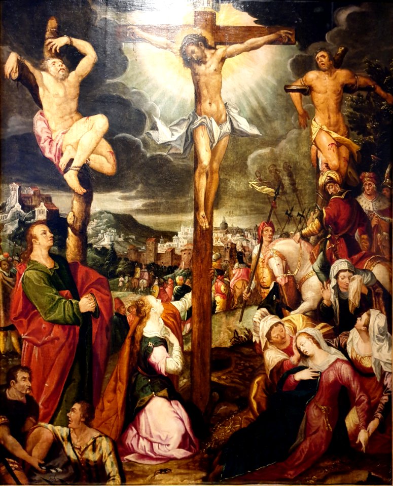 1757 Süddeutsch Kreuzigung Jesu Historisches Museum Bamberg anagoria