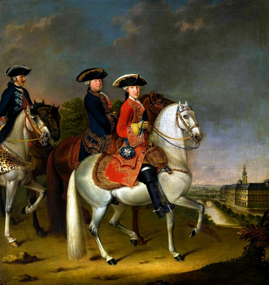 Löber Duke Ernest Augustus II Constantine on horseback