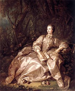 François Boucher, Madame de Pompadour, Mistress of Louis XV (1758)