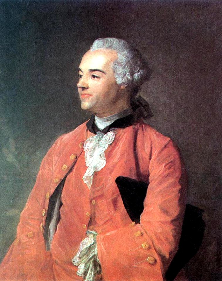 Jean-Baptiste Perronneau - Portrait of Jacques Cazotte - WGA17210