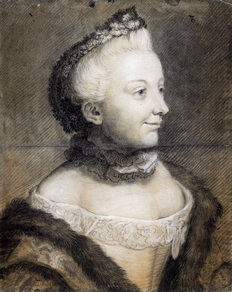 Jakob Philipp Hackert Porträt der Anna Magdalene Scharz