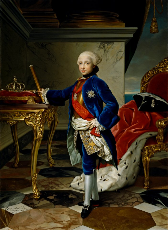 Ferdinand IV at age nine