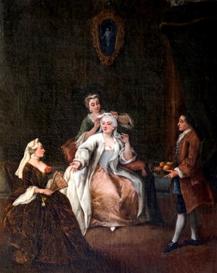 Ca' Rezzonico - La pettinatrice - Pietro Longhi