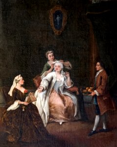 Ca' Rezzonico - La pettinatrice - Pietro Longhi