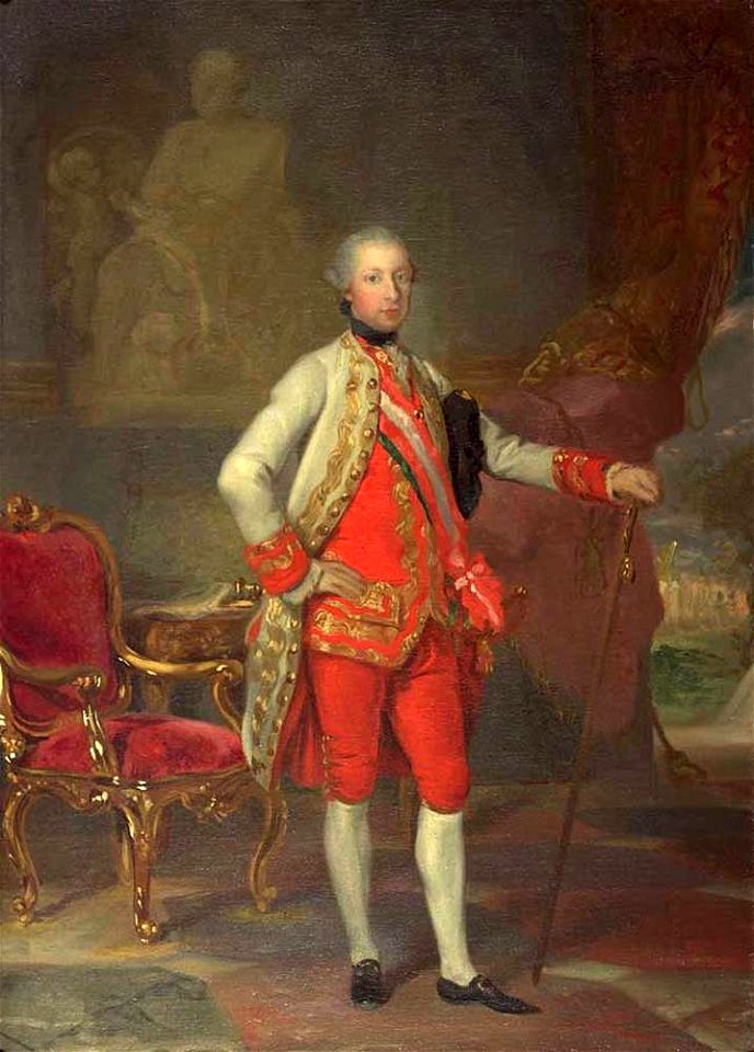 Anton von Maron - Portrait of Emperor Joseph II - WGA14128
