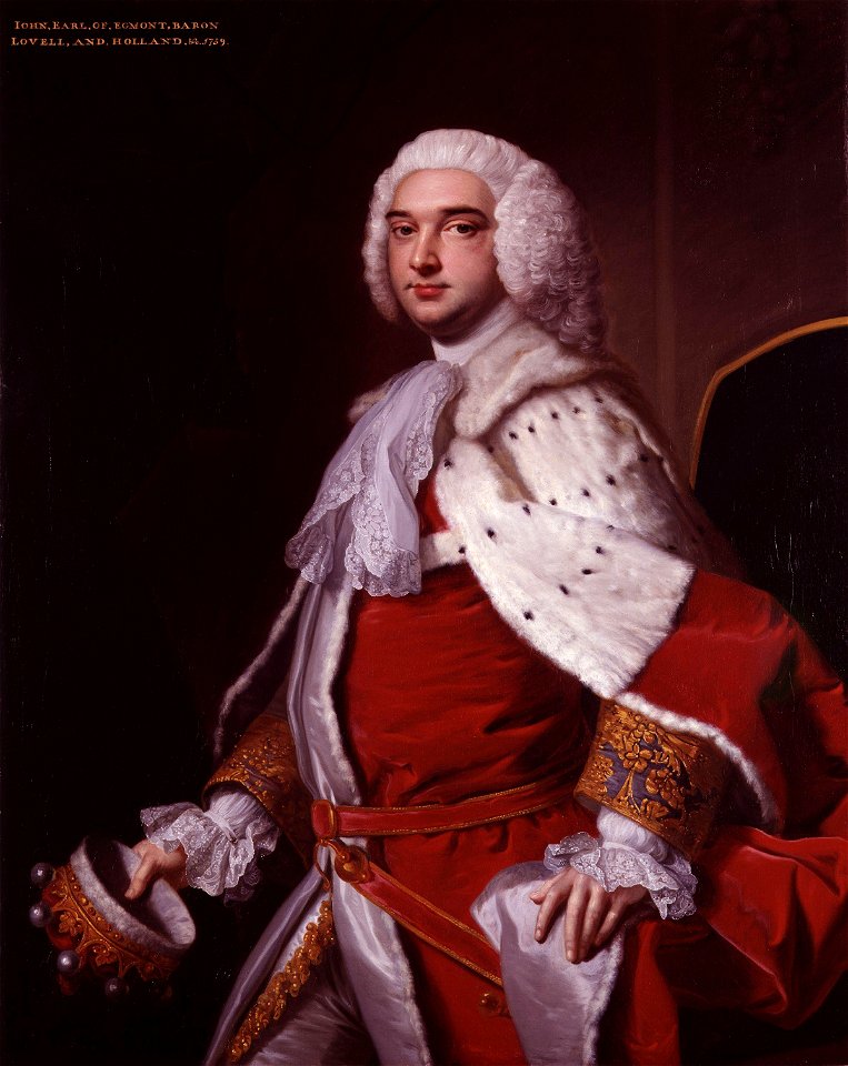 John Perceval, 2nd Earl of Egmont by Thomas Hudson