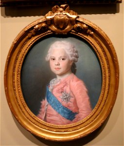 Maurice Quentin de La Tour, Portrait de Louis Stanislas Xavier de France, comte de Provence (1762)