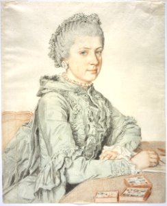 Maria Christina of Austria 1762 by Liotard