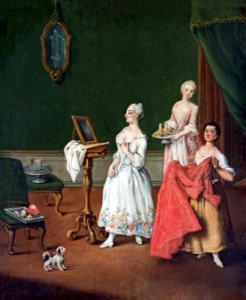 Ca' Rezzonico - La toeletta 1760 - Pietro Longhi