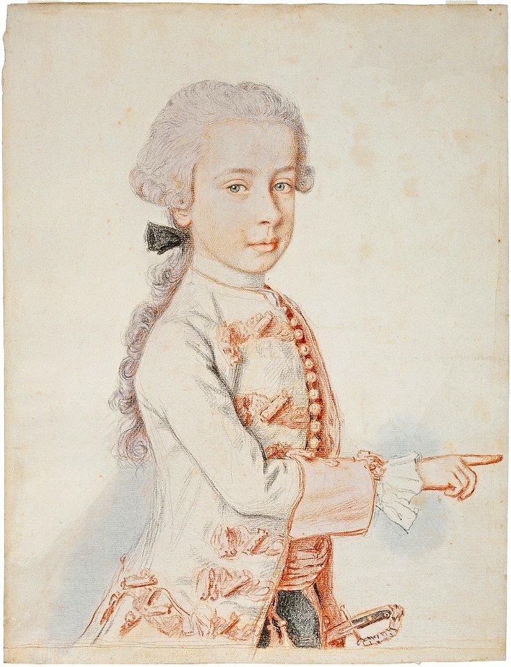 Archduke Ferdinand Karl of Austria-Este 1762 by Liotard