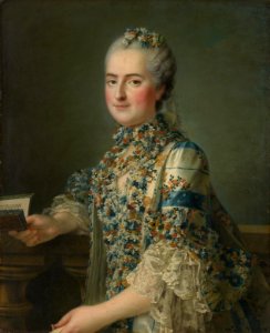 Louise-Marie de France (1763) by François-Hubert Drouais. Free illustration for personal and commercial use.
