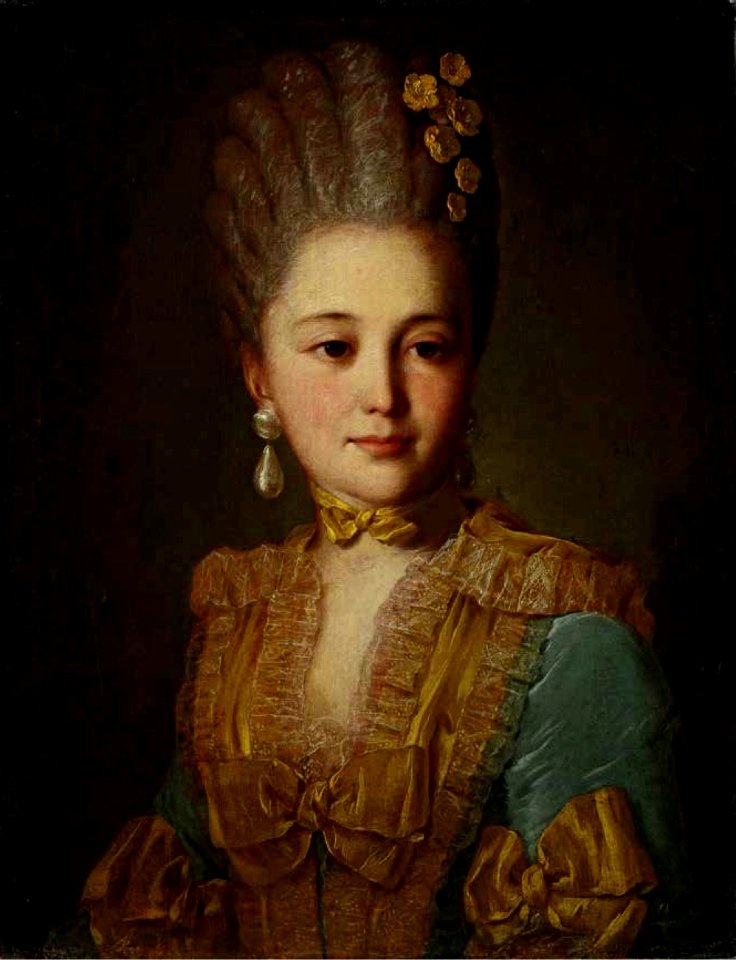 Rokotov Portrait of an Unknown Woman