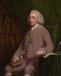Tobias Smollet by Nathaniel Dance-Holland. Free illustration for personal and commercial use.