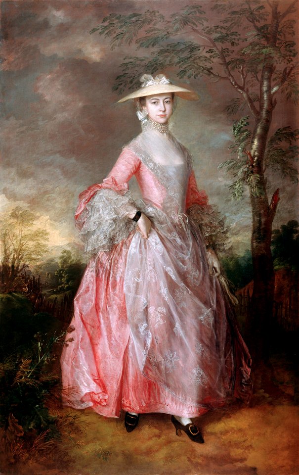 Thomas Gainsborough - Mary, Countess of Howe - WGA08407