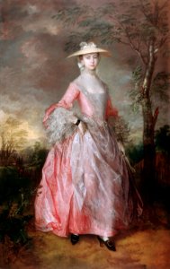 Thomas Gainsborough - Mary, Countess of Howe - WGA08407. Free illustration for personal and commercial use.
