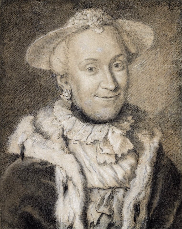 Jakob Philipp Hackert Porträt der Magdalene Charlotte Stegemann