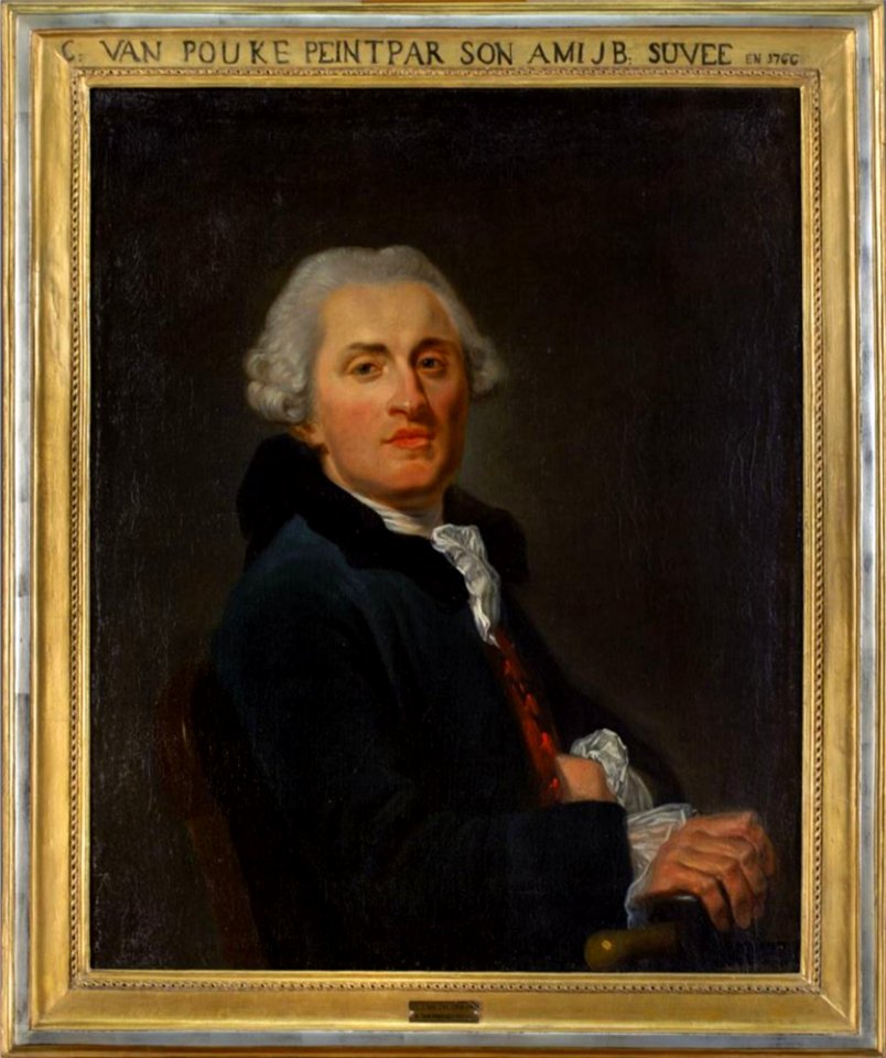 Joseph-Benoît Suvée - Portrait of Karel van Poucke
