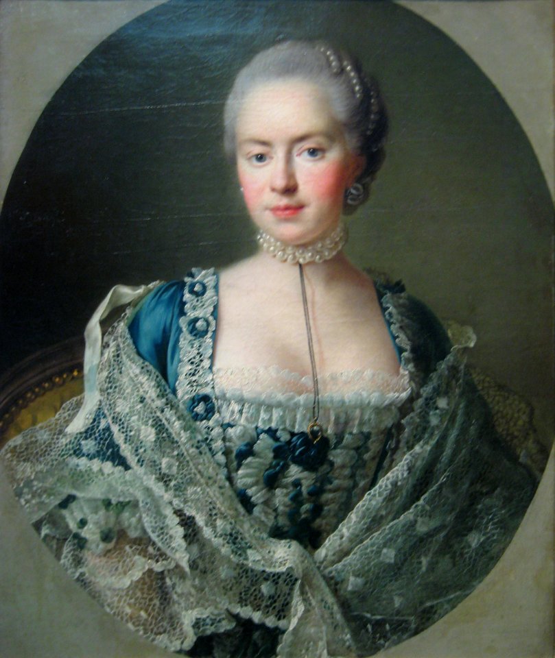 D.P. Chernysheva-Saltykova by F.H. Drouais (1762, Pushkin musem)