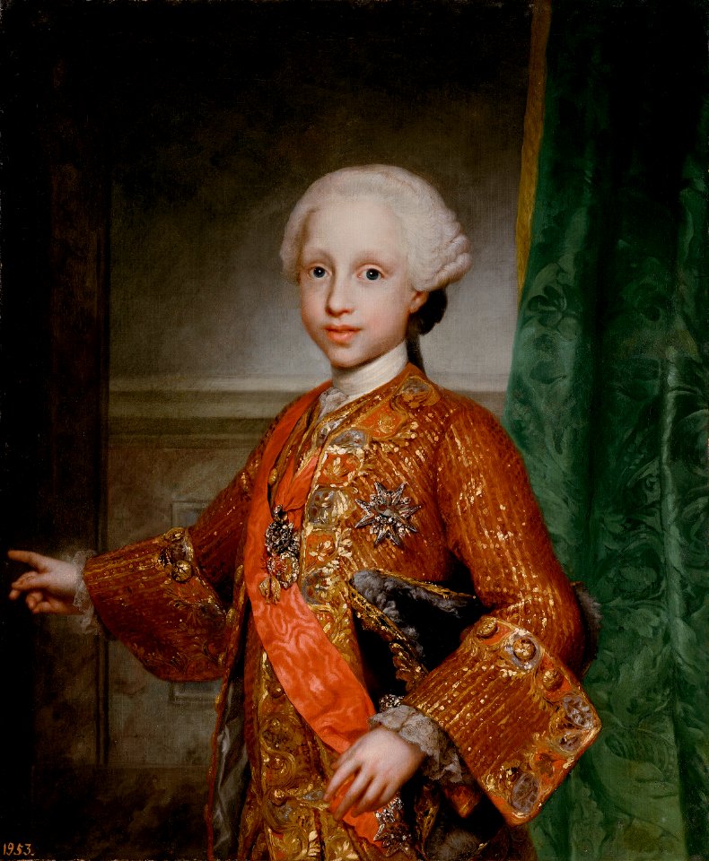 Mengs - Francisco Javier of Bourbon (1757-1771) - Museo del Prado