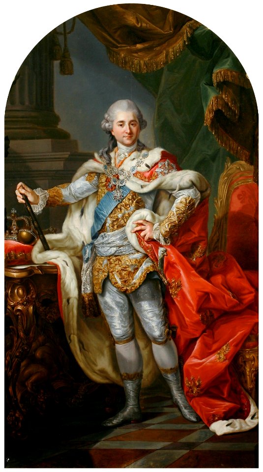 Bacciarelli Stanislaus Augustus in coronation robes