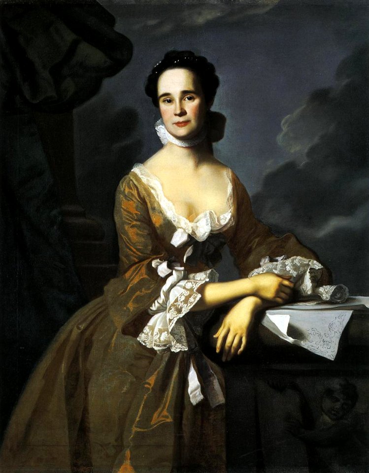 Mrs Daniel Hubbard Mary Greene 1764 John Singleton Copley