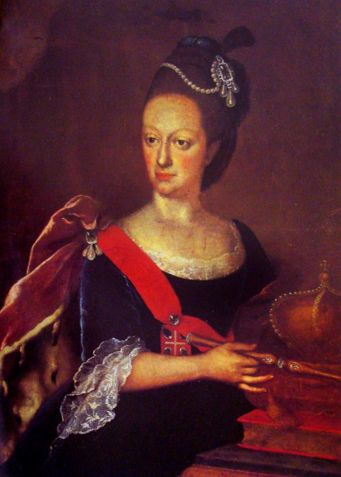 Anônimo - Retrato de Dona Maria I - século XVIII