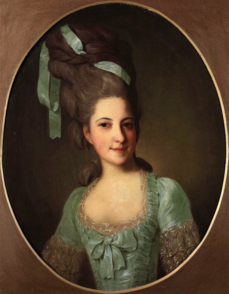 Daria Ivanovna Uvarova by Rokotov